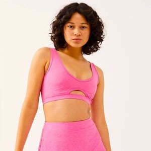 Outdoor Voices Peekaboo Cutout Sports Bra